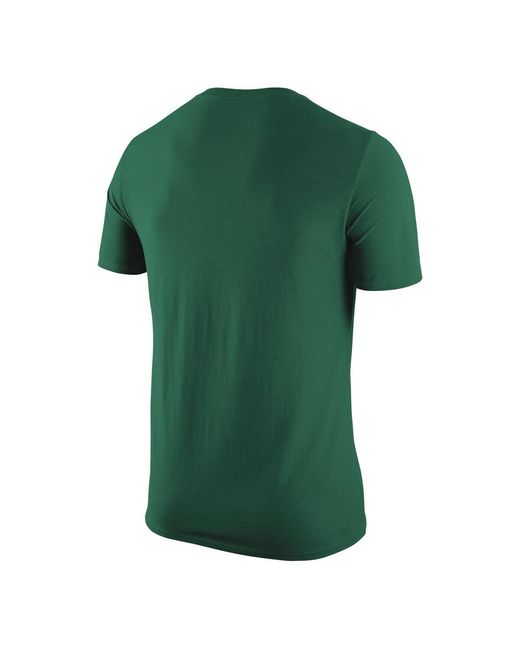 Nike Green Florida A M Rattlers Primary Logo T-shirt for men