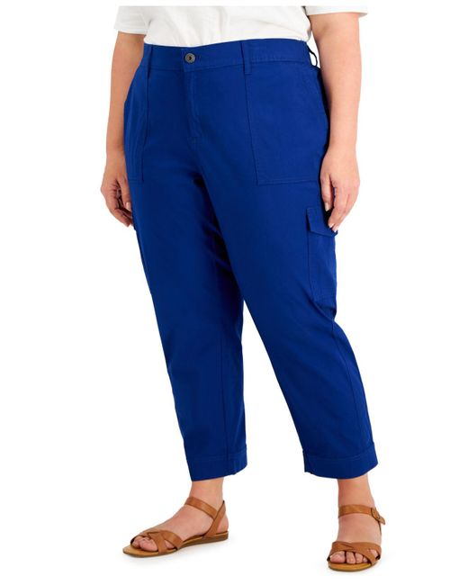 macy's style and co cargo capris