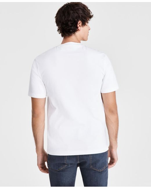HUGO White By Boss Logo Graphic T-shirt for men