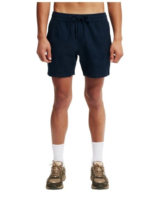 Cotton On Blue Elevated Easy Short for men