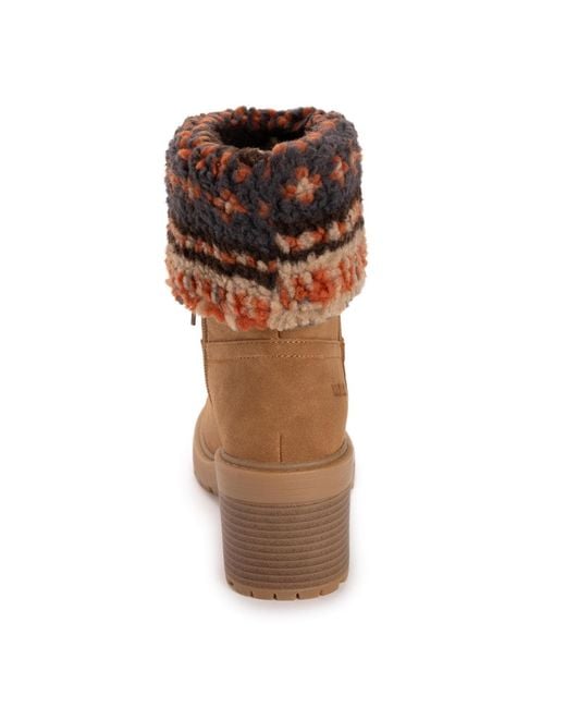 Muk Luks Brown Londyn Boot