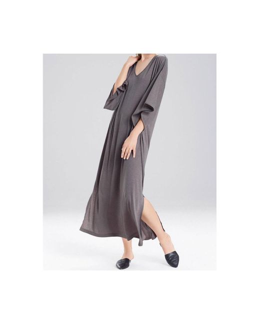 Natori Gray N Congo Caftan
