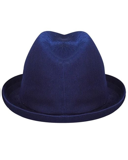 Kangol Blue Tropic Player Fedora for men