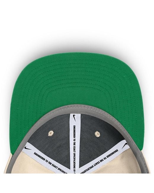 Nike Natural Oregon Ducks Primetime True Performance Fitted Hat for men