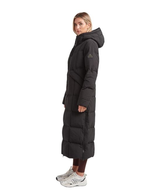 Jacket Black Star Extra Long Down Coat