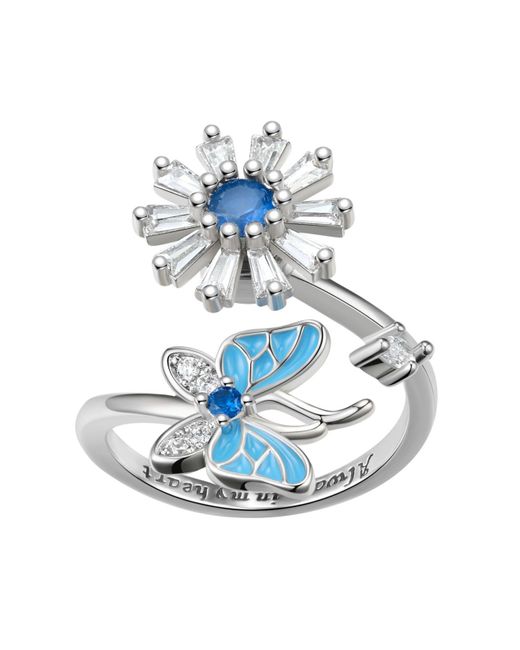 Amazon.com: Ladytree Daisy Anxiety Relieve Spinner Rings You Are My  Sunshine Flower Fidget Ring Sterling Silver ADHD Stress Relieving Ring for  Women (A, 5): Clothing, Shoes & Jewelry