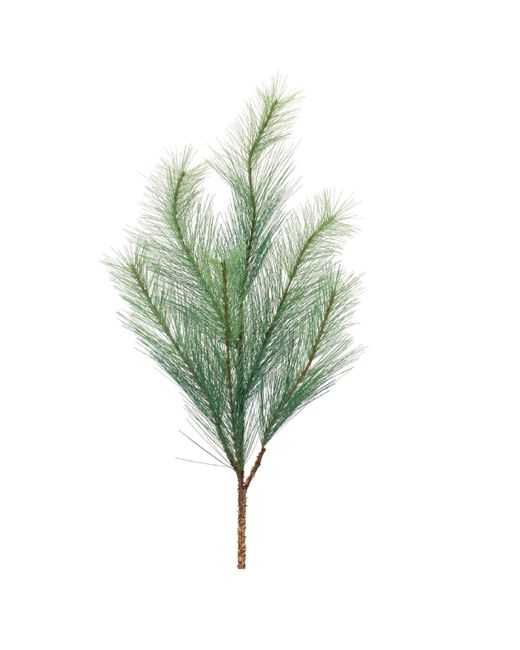 Slickblue Green Long Needle Pine Spray (set Of 6)