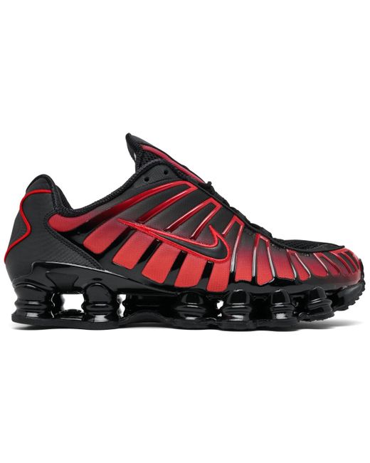 Nike Shox Tl Casual Sneakers From Finish Line in Red for Men | Lyst