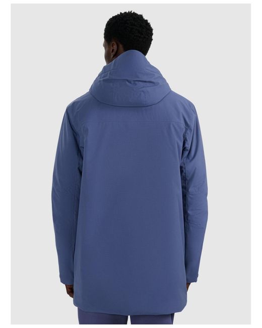 4F Blue Transitional Parka Membrane for men