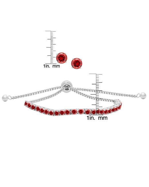 Macy's White Simulated Round Adjustable Bracelet