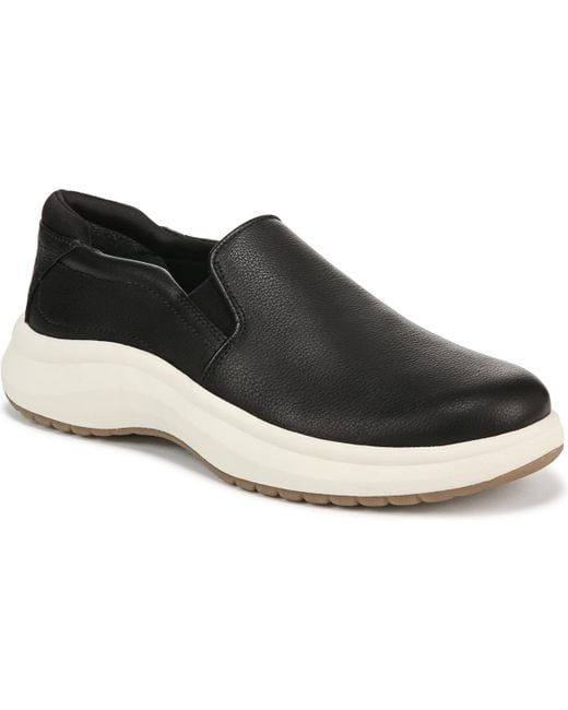 Dr. Scholls Black Feel Well Plantar Fasciitis Slip On Sneakers