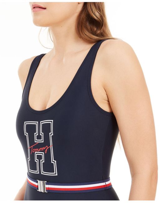 one piece swimsuit tommy hilfiger