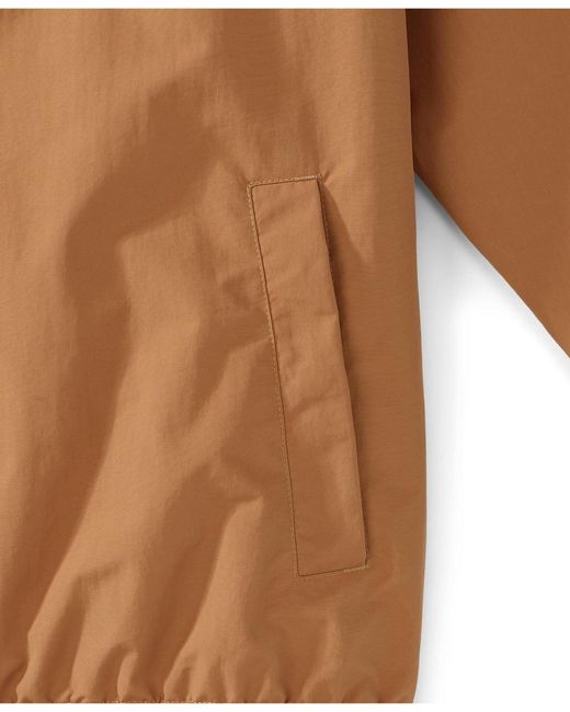 Lands' End Brown Squall Varsity Jacket for men