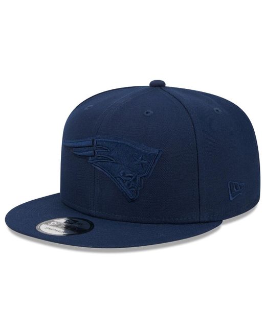 KTZ Blue New England Patriots Color Pack 9fifty Snapback Hat for men