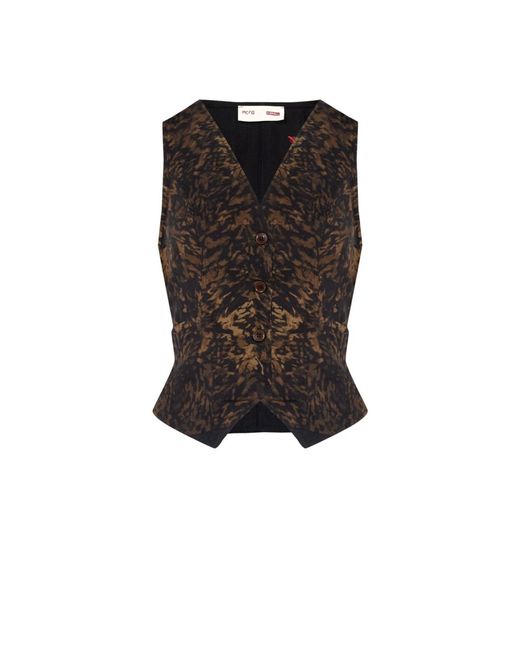 Pcfg Black Leopard Kangaroo Vest