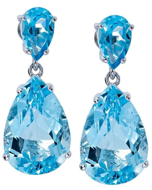 Macy's Blue Drop Earrings