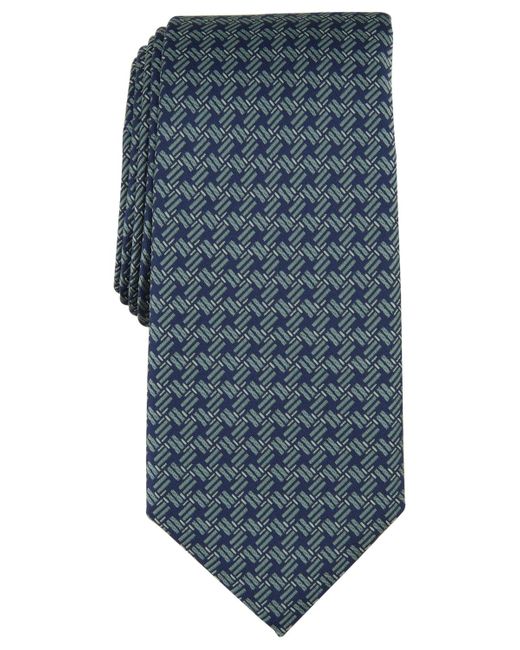 Alfani Blue Tolbert Patterned Tie for men