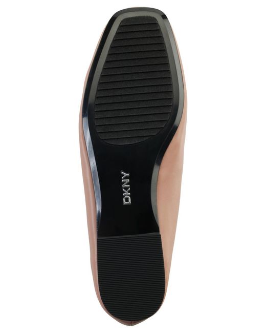 DKNY Black Dace Mary Jane Ballet Flats