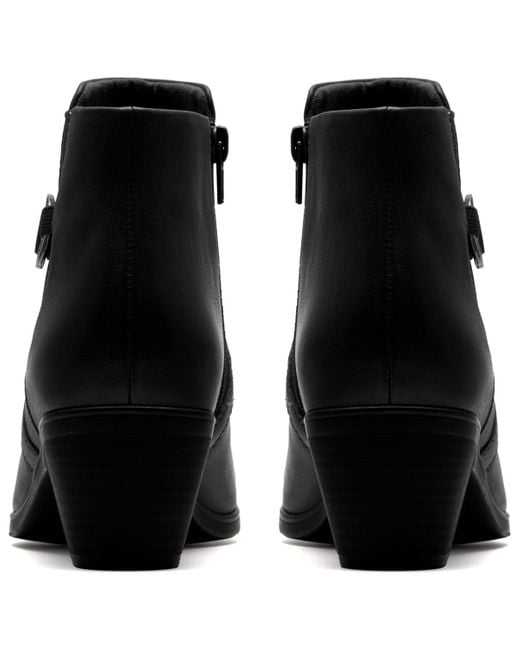 Clarks Black Collection Emily2 Henley Wedge Booties