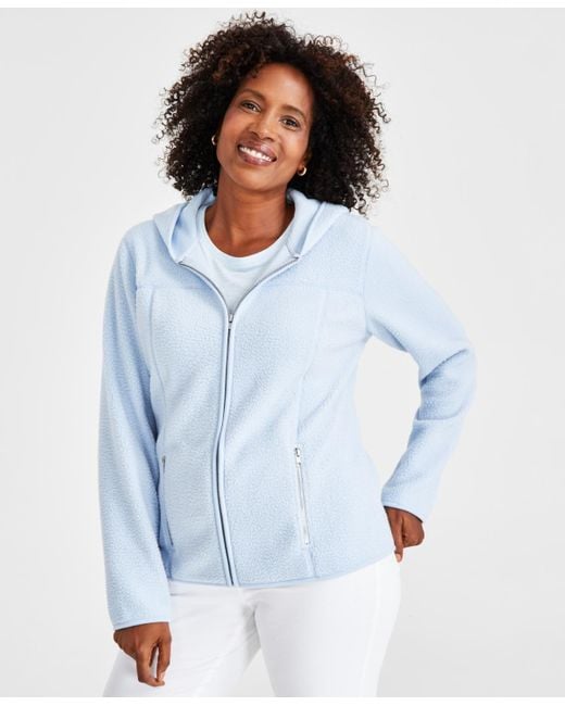 Women's Tall Polar Fleece Zip Up Jacket