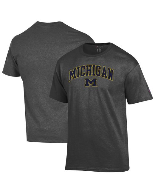 Champion Black Notre Dame Fighting Irish Arched Logo T-shirt for men