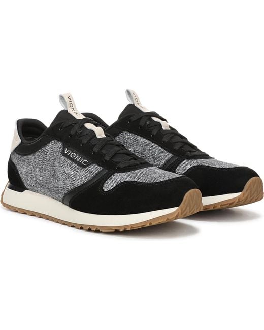 Vionic Black Monarch Sneakers