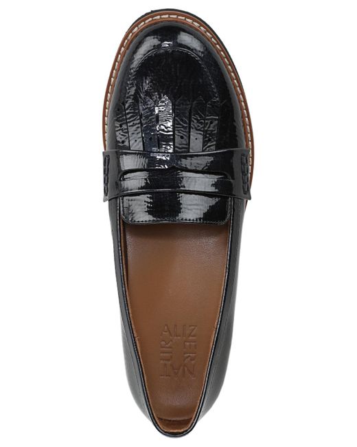 Naturalizer Black Pacey Tailored Penny Loafers