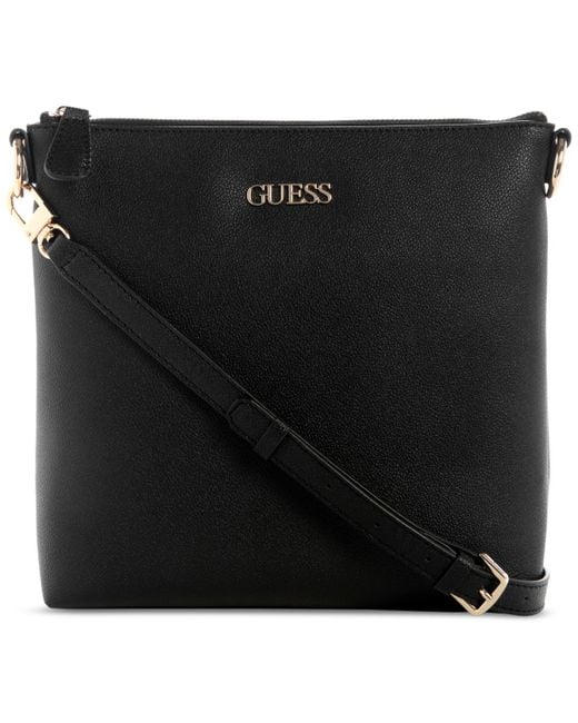 Guess Black Azulena Tourist Crossbody Bag