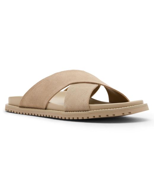 Steve Madden Brown Calisto Slip On Sandal for men
