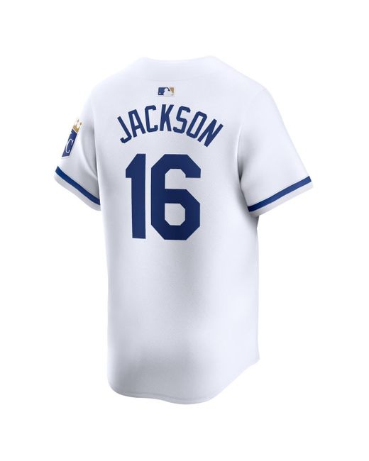 Nike Blue Bo Jackson Kansas City Royals Home Limited Player Jersey for men
