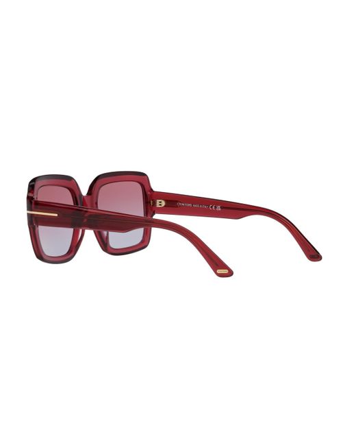 Tom Ford Red Sunglasses