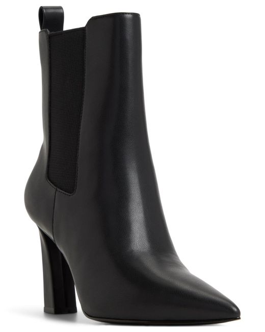 ALDO Black Liora Pointed Toe Dress Booties