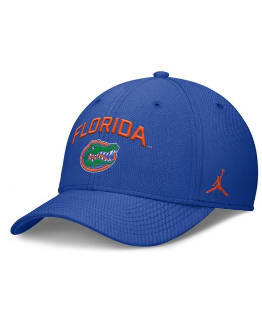 Nike Blue Florida Gators 2025 On-field Rise Performance Flex Hat for men