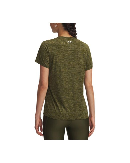 Under Armour Green Tech Twist Short-sleeve Top