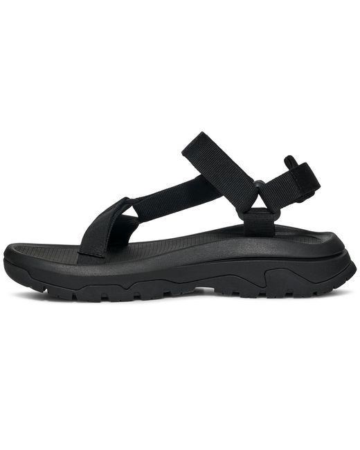 Teva Black Hurricane Round-toe Sandals for men