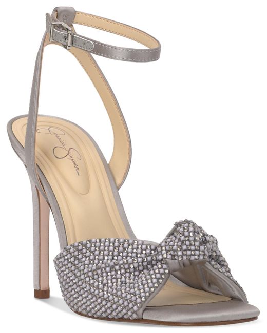 Jessica Simpson Metallic Ohela Ankle-strap Dress Sandals