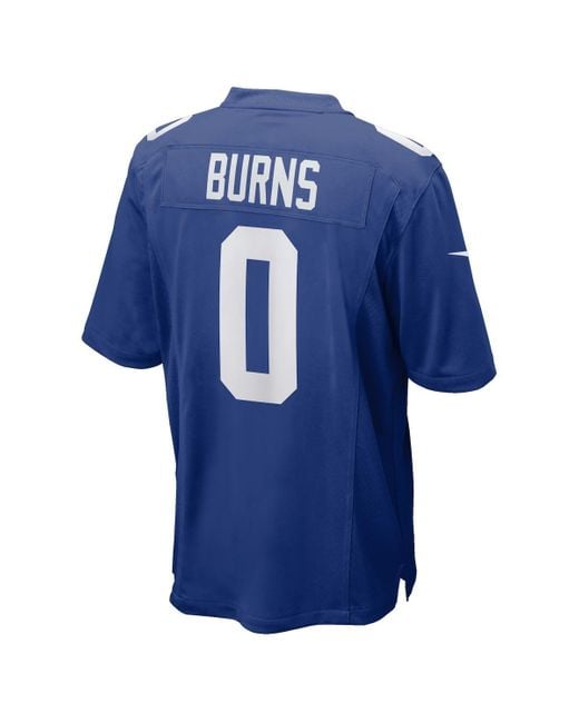 Nike Blue Brian Burns New York Giants Game Player Jersey for men