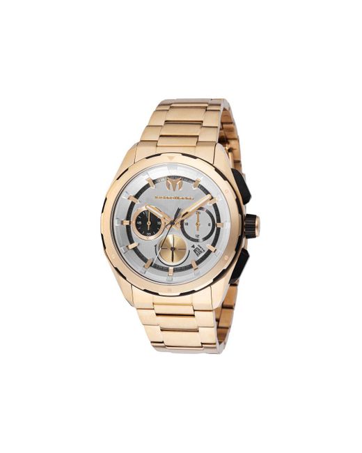 TechnoMarine Metallic Tm-318093 Ocean Quartz Silver Dial Watch for men