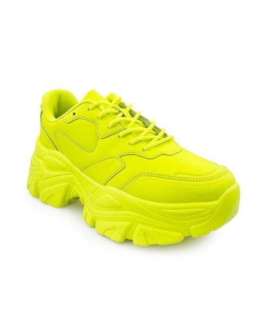 BERNESS Yellow Blair Sneaker
