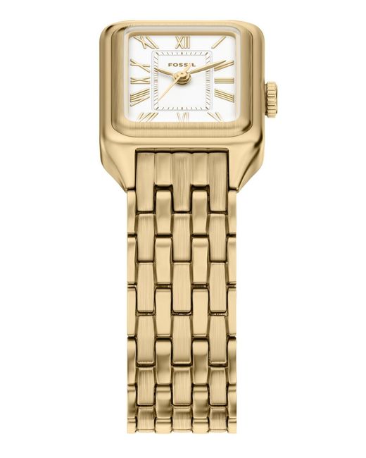 Fossil Metallic Raquel Three-hand Stainless Steel Watch