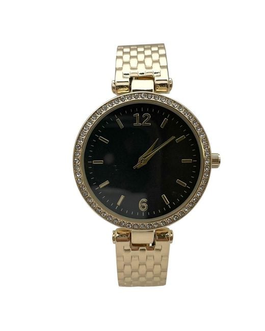 Olivia Pratt Metallic Round Face