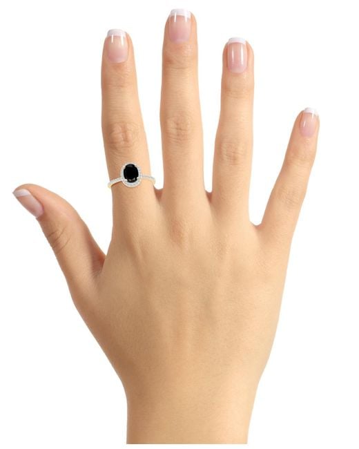 Macy's Black Lab-created Ruby (1-1/4 Ct. T.w.