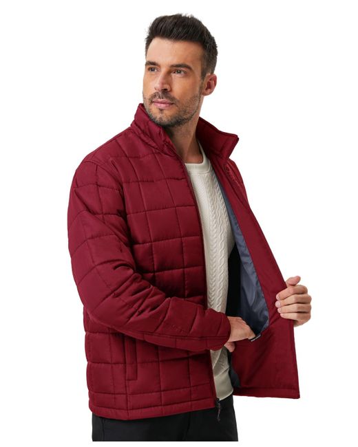 Hawke & Co. Red Quilted Box Jacket for men