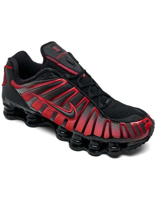 Nike Shox Tl Casual Sneakers From Finish Line in Red for Men | Lyst