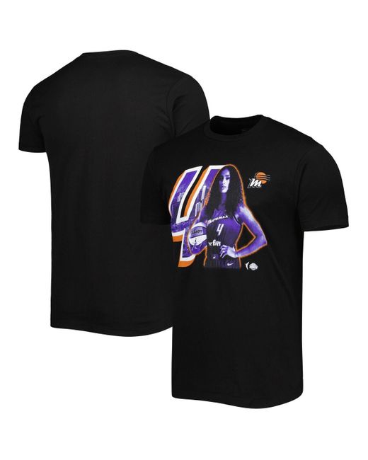 Stadium Essentials Black Skylar diggins-smith Phoenix Mercury Player Skyline T-shirt for men