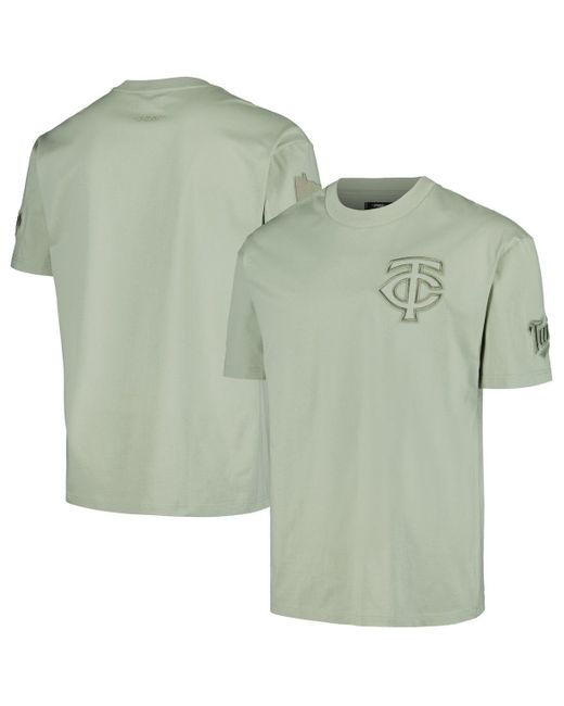 Pro Standard Green Minnesota Twins Neutral Cj Dropped Shoulders T-shirt for men