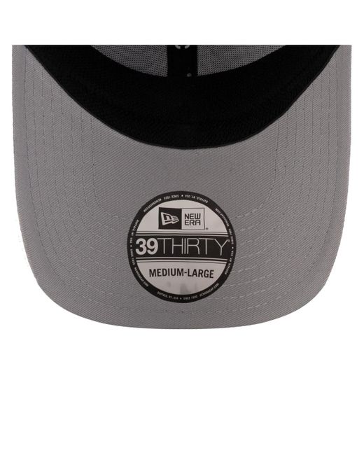KTZ Black/green Philadelphia Eagles 2025 Nfl Draft 39thirty Flex Hat for men
