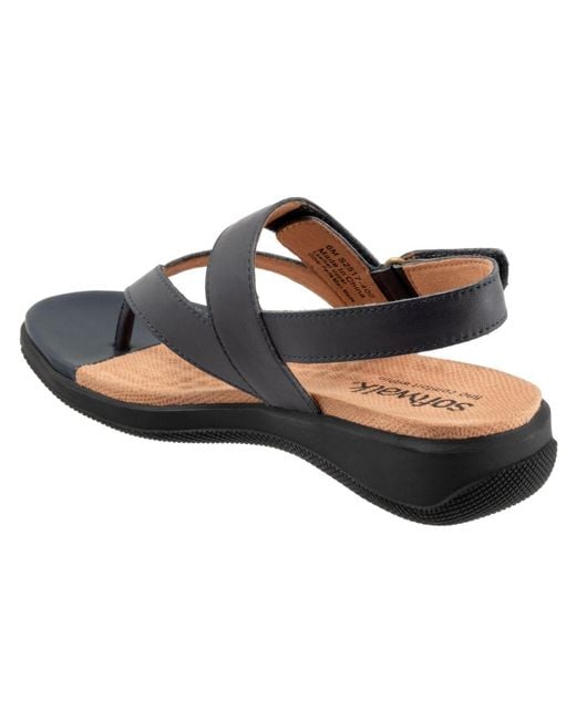 Softwalk® Blue Tracy Sandal