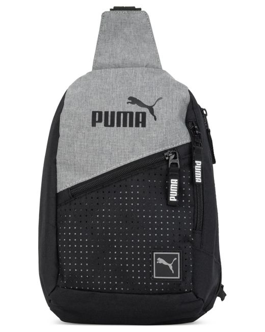 PUMA Gray Evercat Sidewall Sling Strap Pack Bag for men