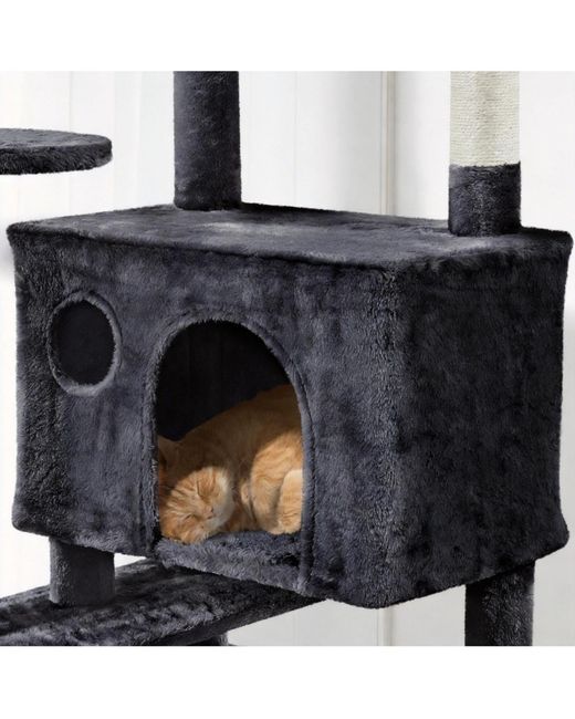 Aronkl White Multi-level Cat Tree Tower